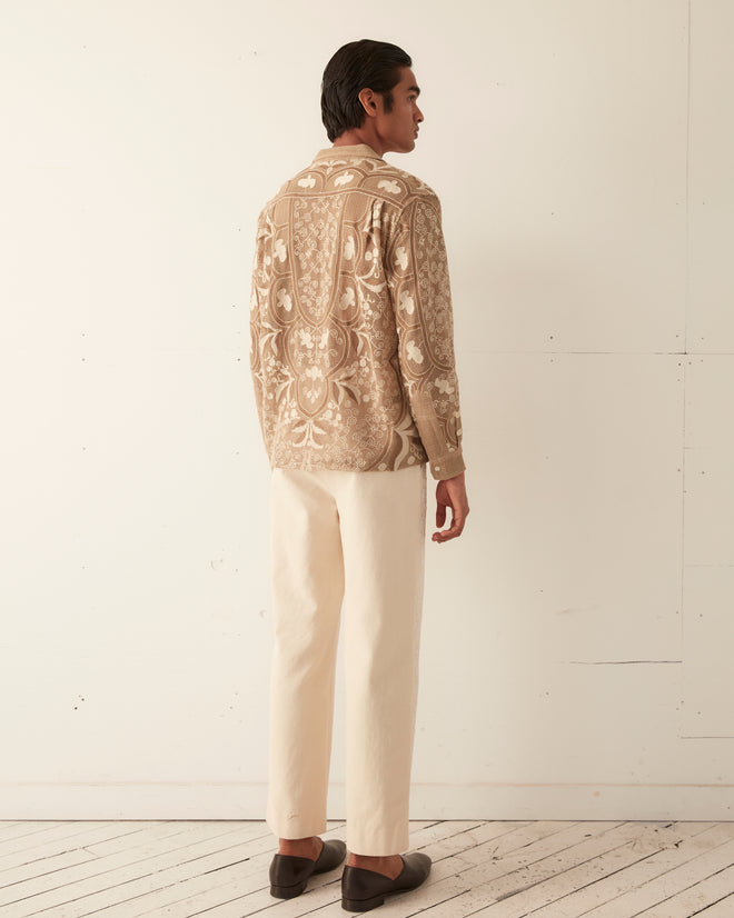 Filet Filigree Long Sleeve Shirt SHIRT BODE New York
