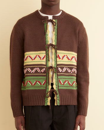 Foliage Cardigan KNITWEAR BODE New York