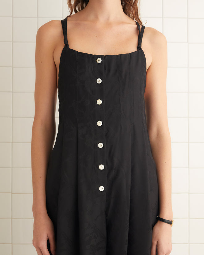 Football Jacquard Jumpsuit - Black WOMEN JUMPSUIT BODE New York