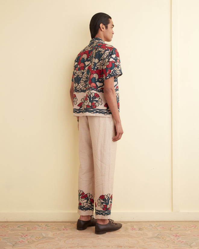 Garden Lattice Short Sleeve Shirt MENS SHIRTS BODE New York