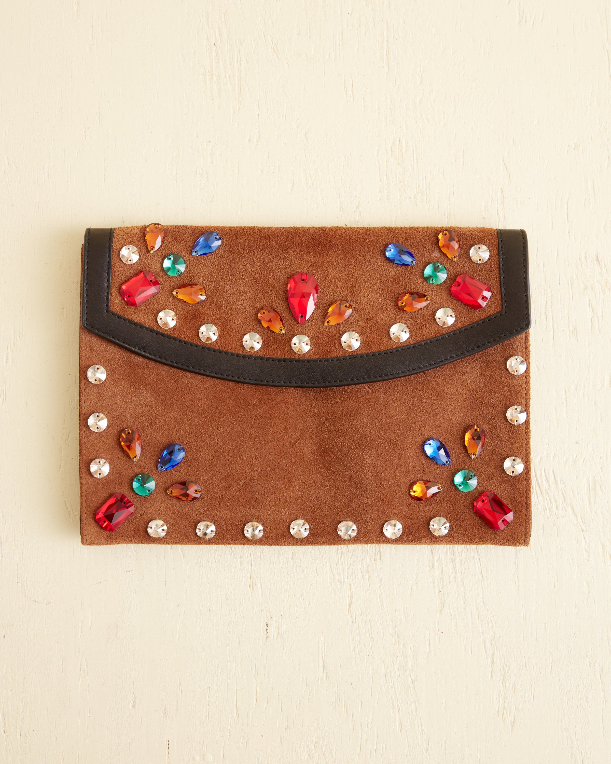 Gem Venue Clutch Brown/Black BODE
