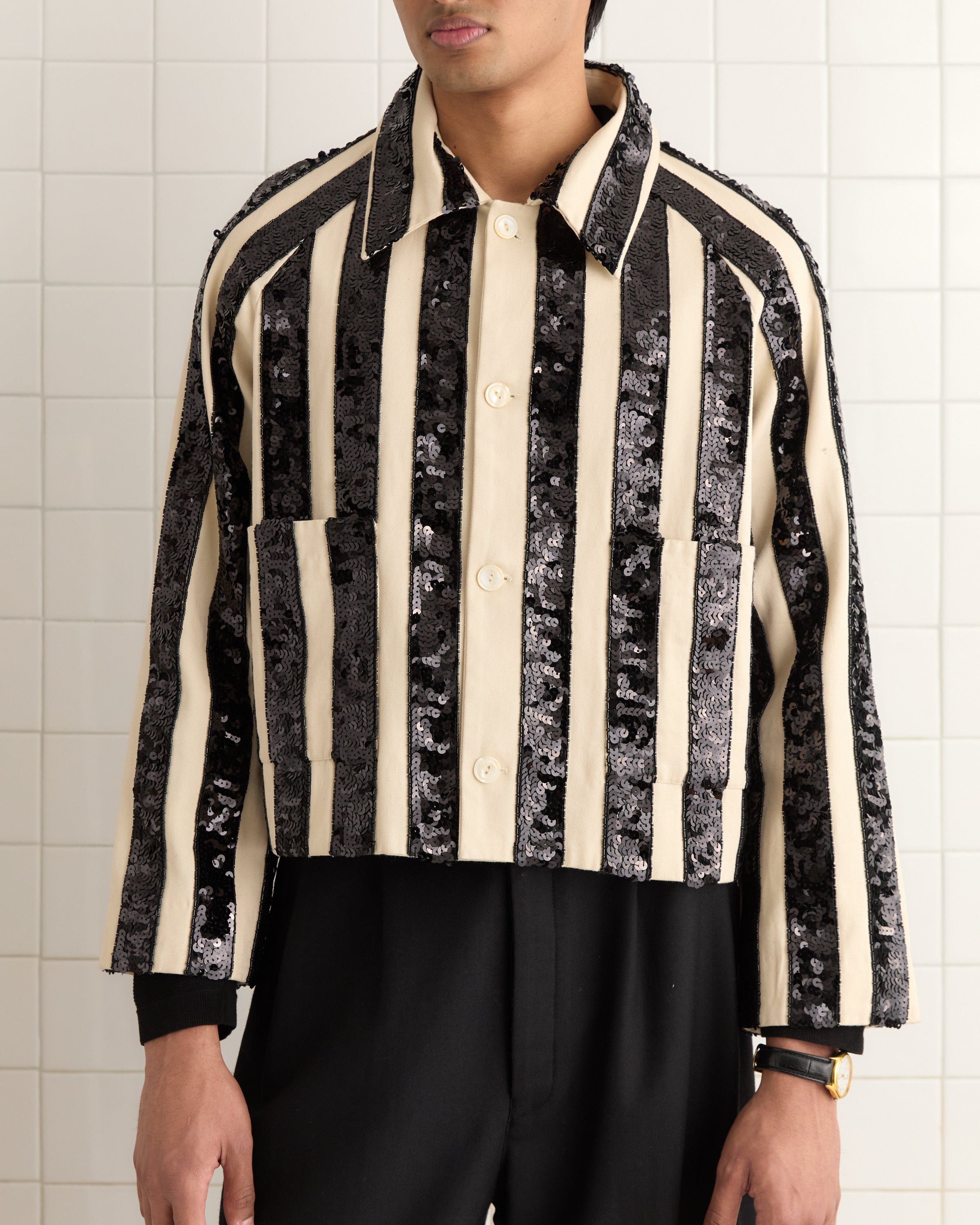 Grandstand Cropped Jacket – BODE