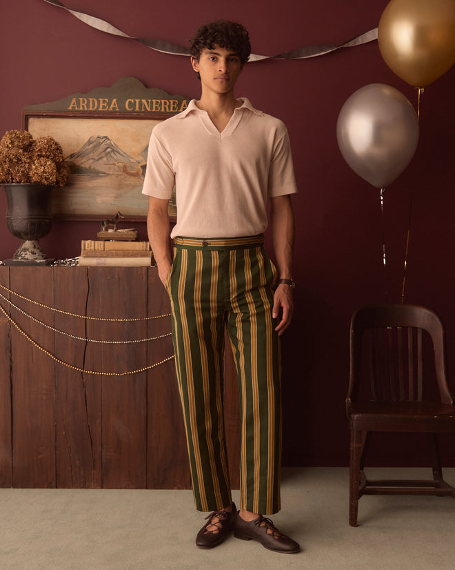 Green Chard Trousers OOAK TROUSERS BODE New York