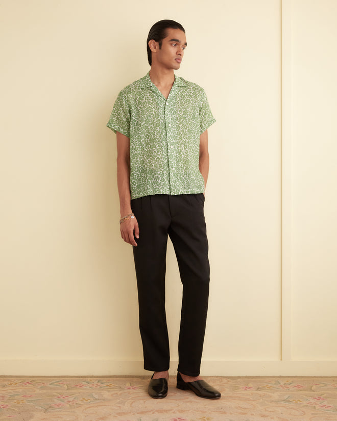 green dress shirt and black pants Olive Green Shirt and Black Jeans
