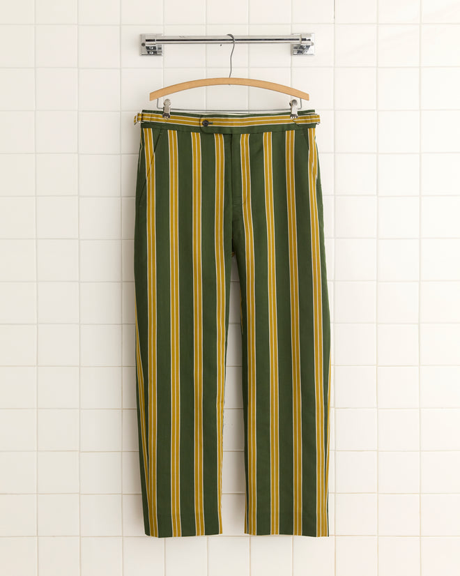 Green Chard Trousers OOAK TROUSERS BODE New York