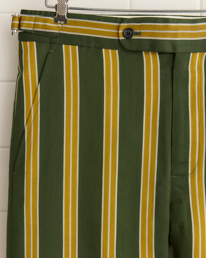 Green Chard Trousers OOAK TROUSERS BODE New York