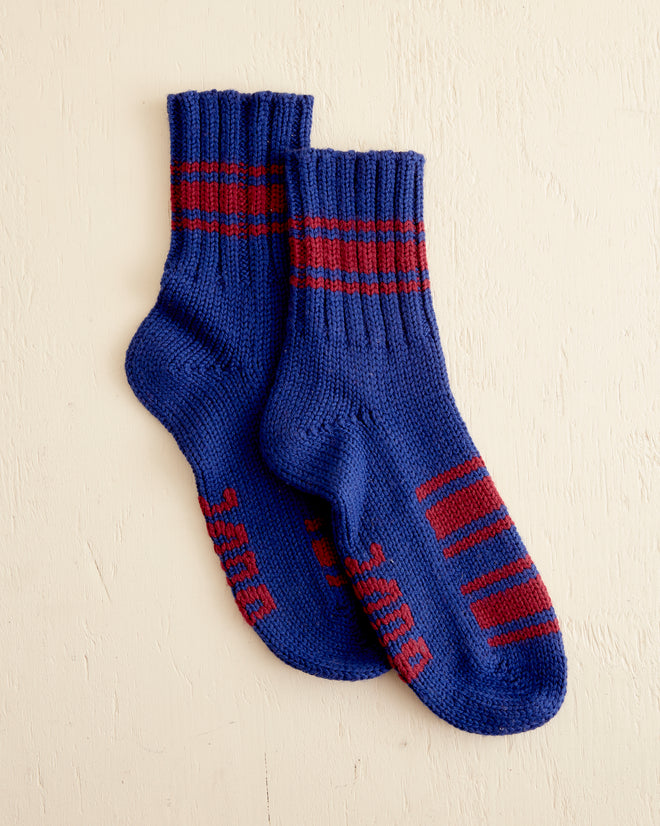 Herrington Stripe Socks - Blue