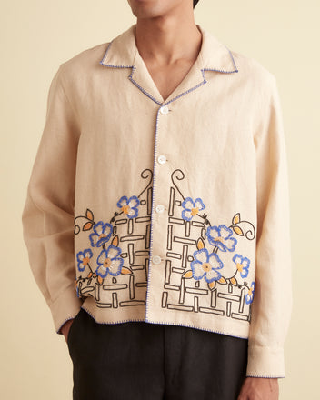 Himalayan Poppy Long Sleeve Shirt SHIRT BODE New York