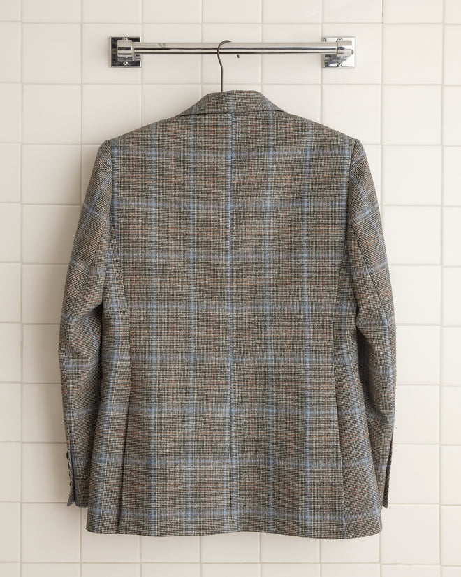 Houndstooth Pigment Suit Jacket - 38 OOAK JACKET BODE New York