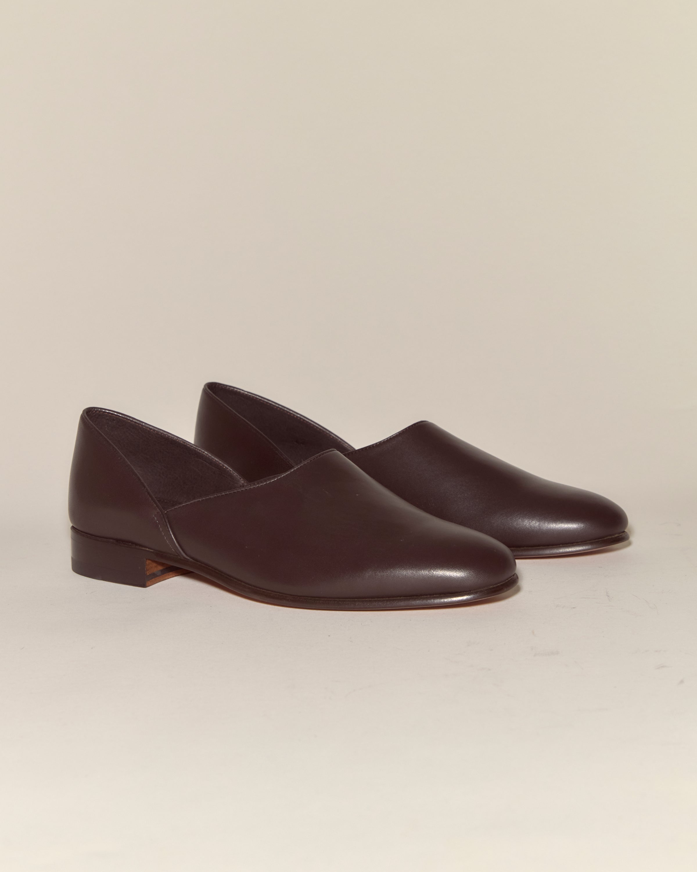 celine131 BODE ボーディ レザーハウスシューズ Leather House Shoes - Brown – BODE