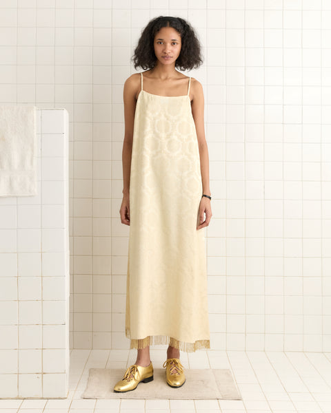 ワンピース BODE DRESS (WRS24DR010 WHITE) IVORYCORONETDRESS_002-