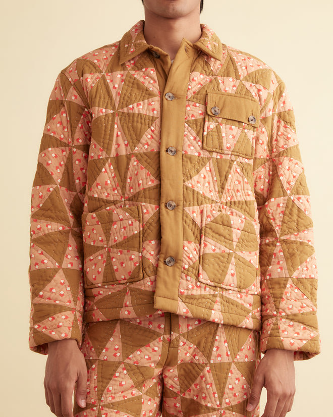 Kaleidoscope Quilt Jacket OUTERWEAR BODE New York