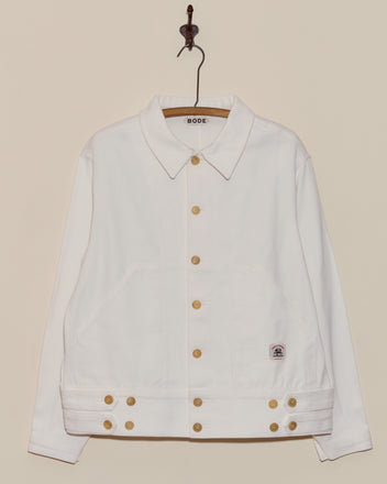 Knolly Brook Side Tab Jacket - White