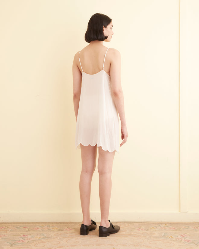 Lace Appliqué Scallop Slip SLIP DRESSES BODE New York