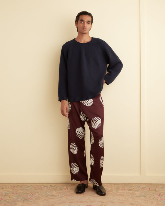 Lattice Sphere Pajama Pants