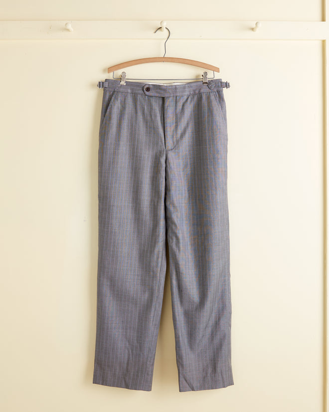 Lavender Stripe Trousers - 33