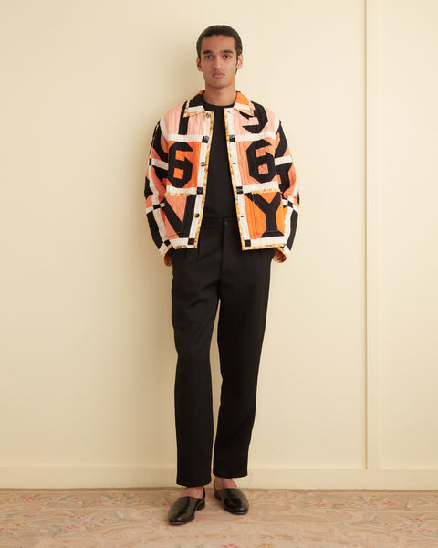 ジャケット・アウター bode signature quilt workwear jacket Log Cabin Quilted Workwear Jacket – BODE