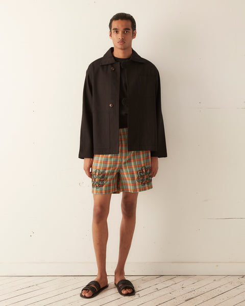 パンツ DESCENDANT SHORE MADRAS SHORTS Madras Cotton Shorts | Brooks Brothers