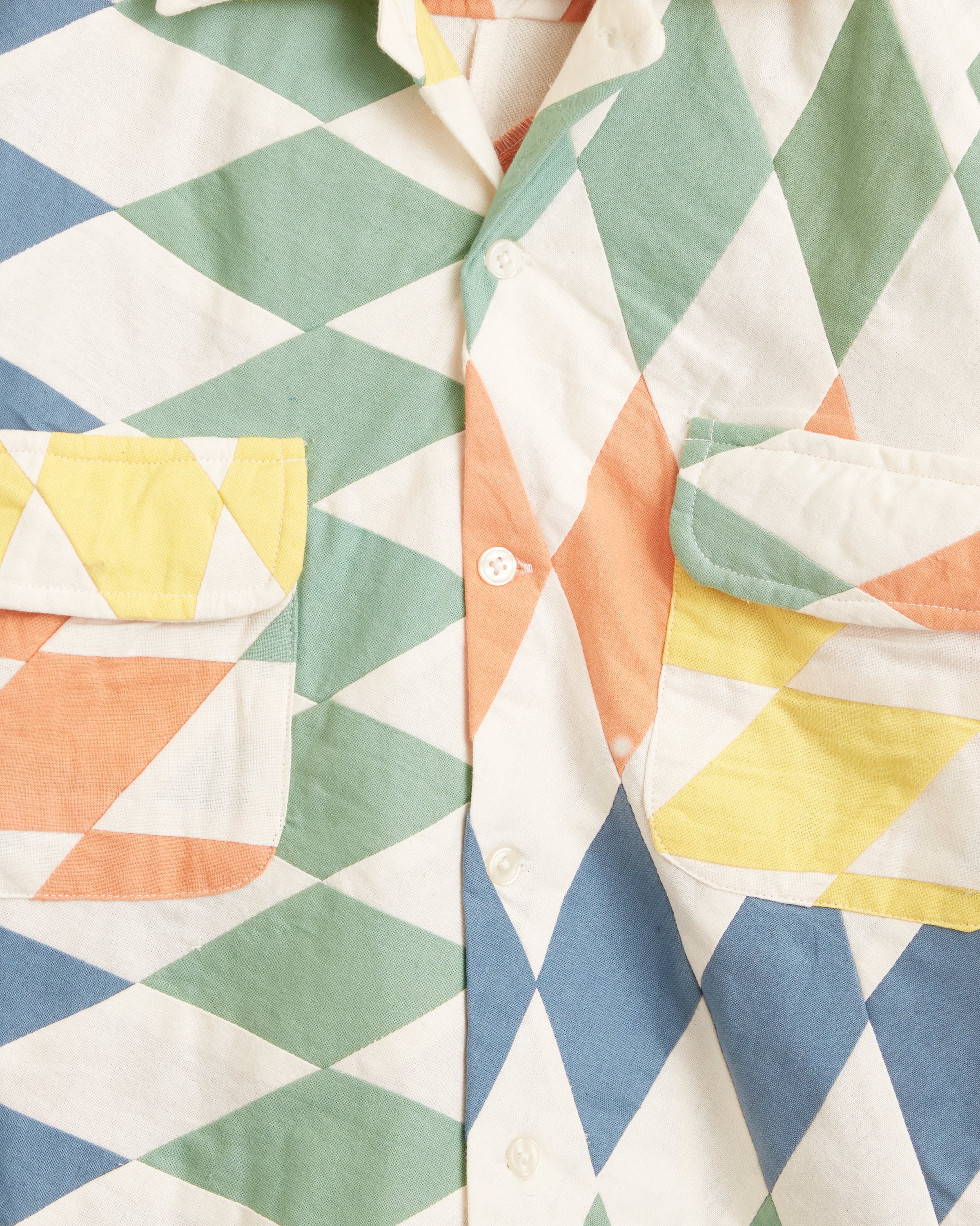 【新品未使用 】BODE NOVEL STAR QUILT LONG SLEEVE SHIRT Star Quilt Long Sleeve Shirt – BODE