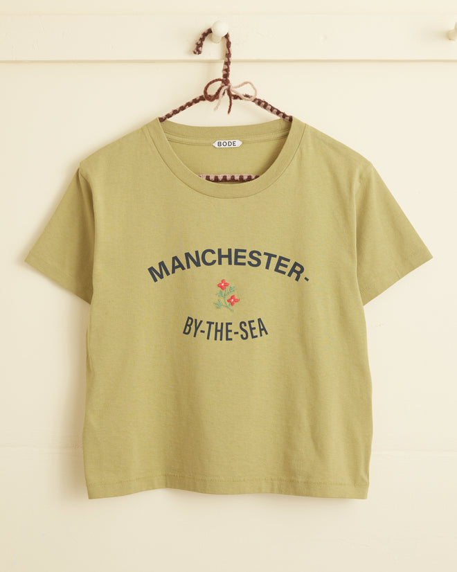 Manchester Tee WOMENS CUT AND SEW BODE New York