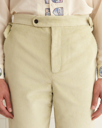 Mint Corduroy Trousers SHIRT BODE New York