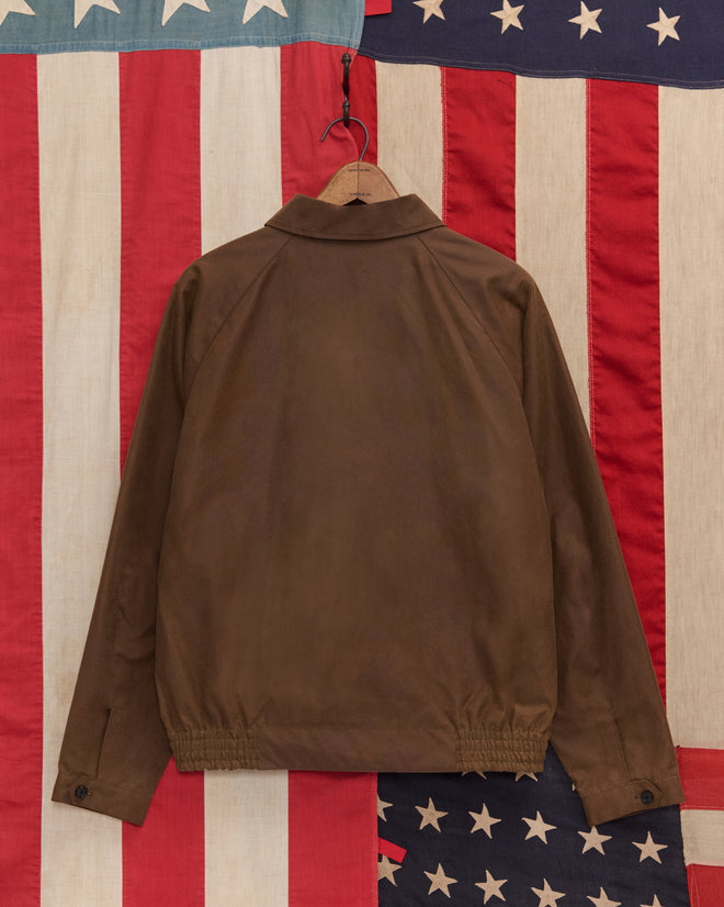 Waxed Coach's Jacket - Caramel