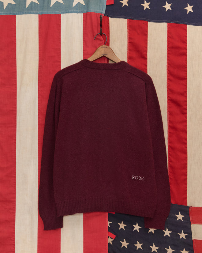 Orchard Cardigan - Maroon