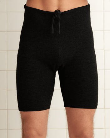 Lounge Shorts - Black MENS CUT AND SEW BODE New York
