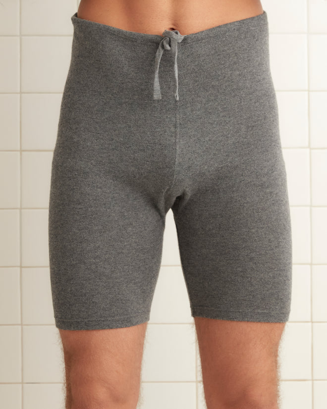 Lounge Shorts - Grey MENS CUT AND SEW BODE New York