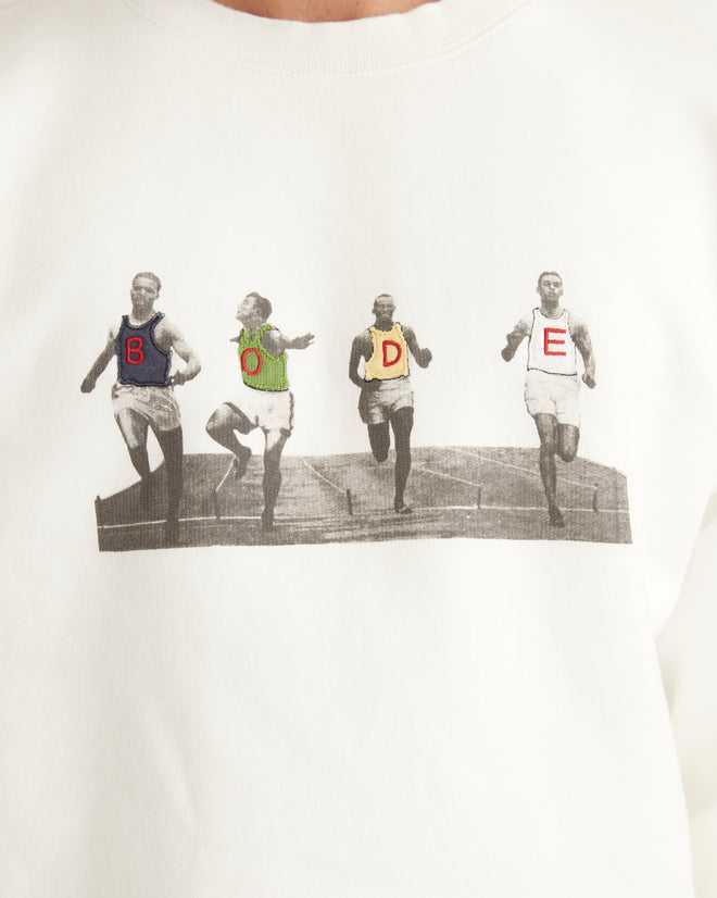 Finish Line Crewneck Sweatshirts BODE New York