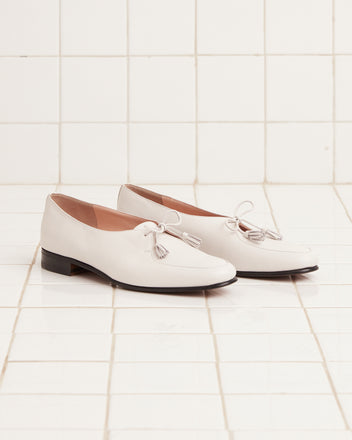 Tassel Shoes - White MENS FOOTWEAR BODE New York