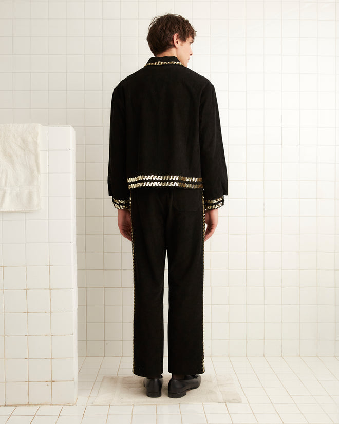 Bandstand Jacket - Black MENS JACKETS BODE New York