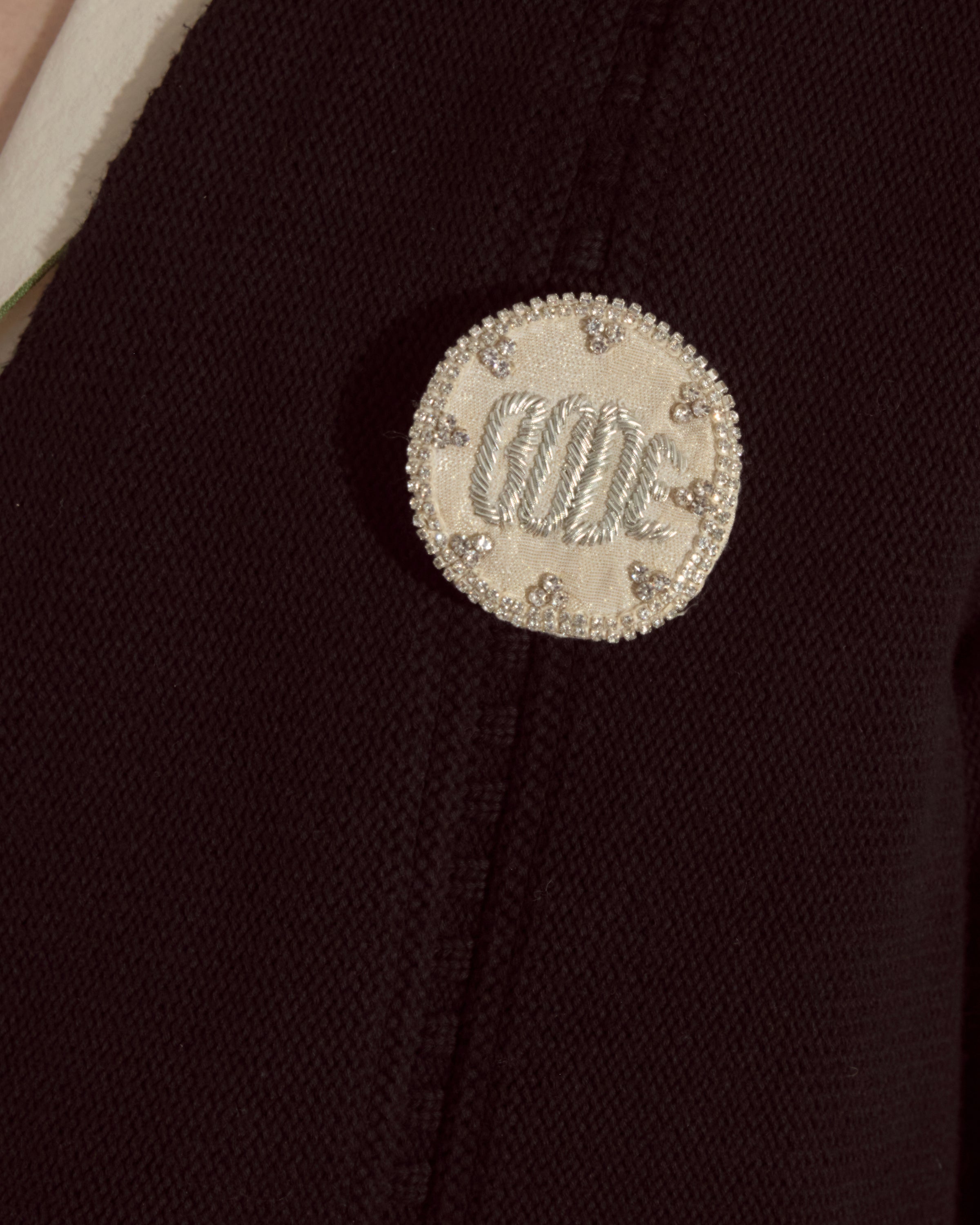 Double-Breasted Cardigan - Black – BODE