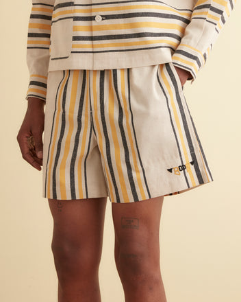 Namesake Stripe Shorts MENS SHORTS BODE New York