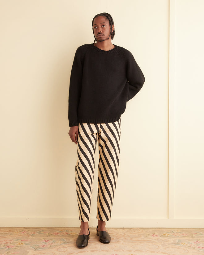 Domino Stripe Trousers MENS TROUSERS BODE New York