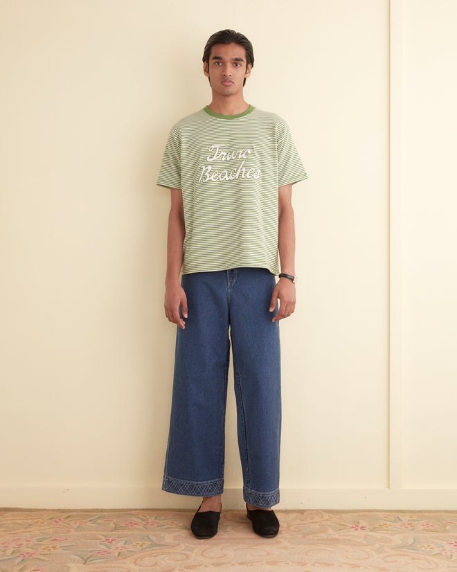 Truro Stripe Tee MENS CUT AND SEW BODE New York