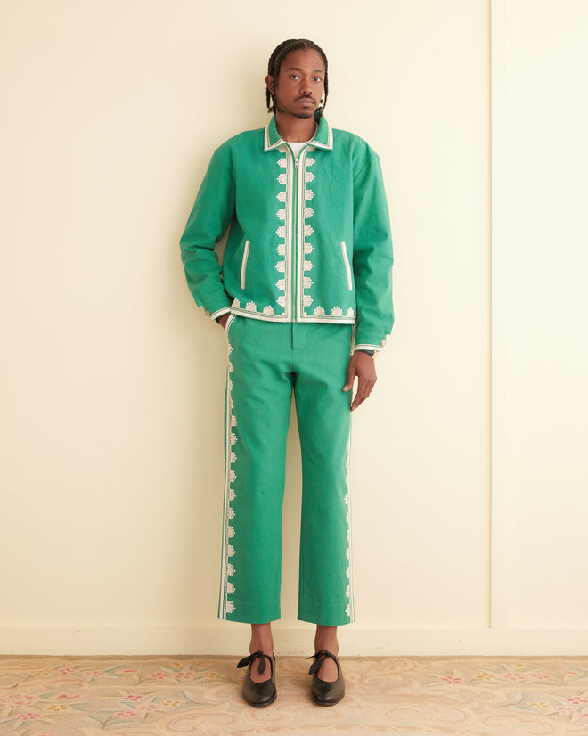 Ripple Appliqué Jacket MENS JACKETS BODE New York