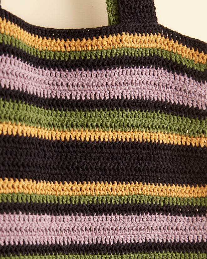 Harbor Stripe Tote KNIT ACCESSORIES BODE New York