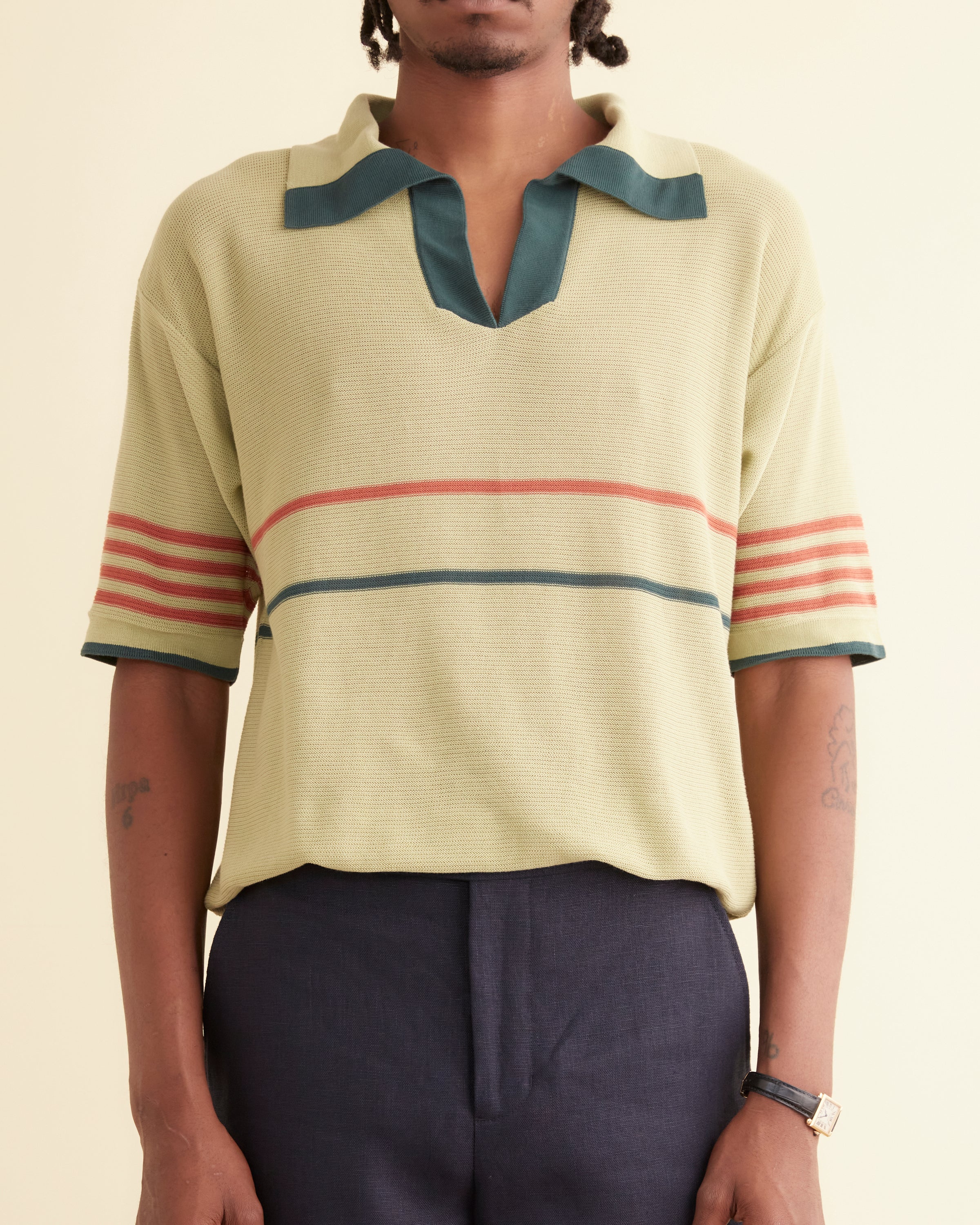 BODE ニット ポロ Palmer Polo – BODE