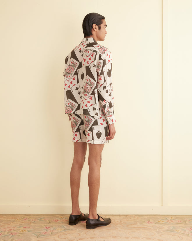 Ace of Spades Long Sleeve Shirt MENS SHIRTS BODE New York