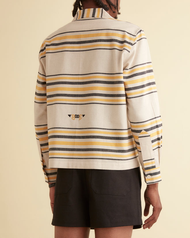 Namesake Stripe Long Sleeve Shirt MENS SHIRTS BODE New York