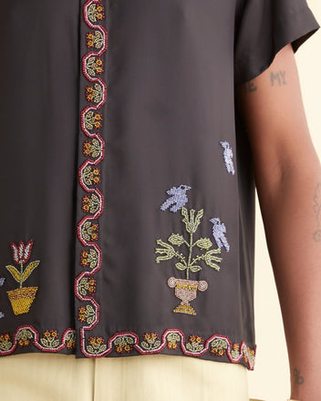 Garden Sampler Short Sleeve Shirt MENS SHIRTS BODE New York