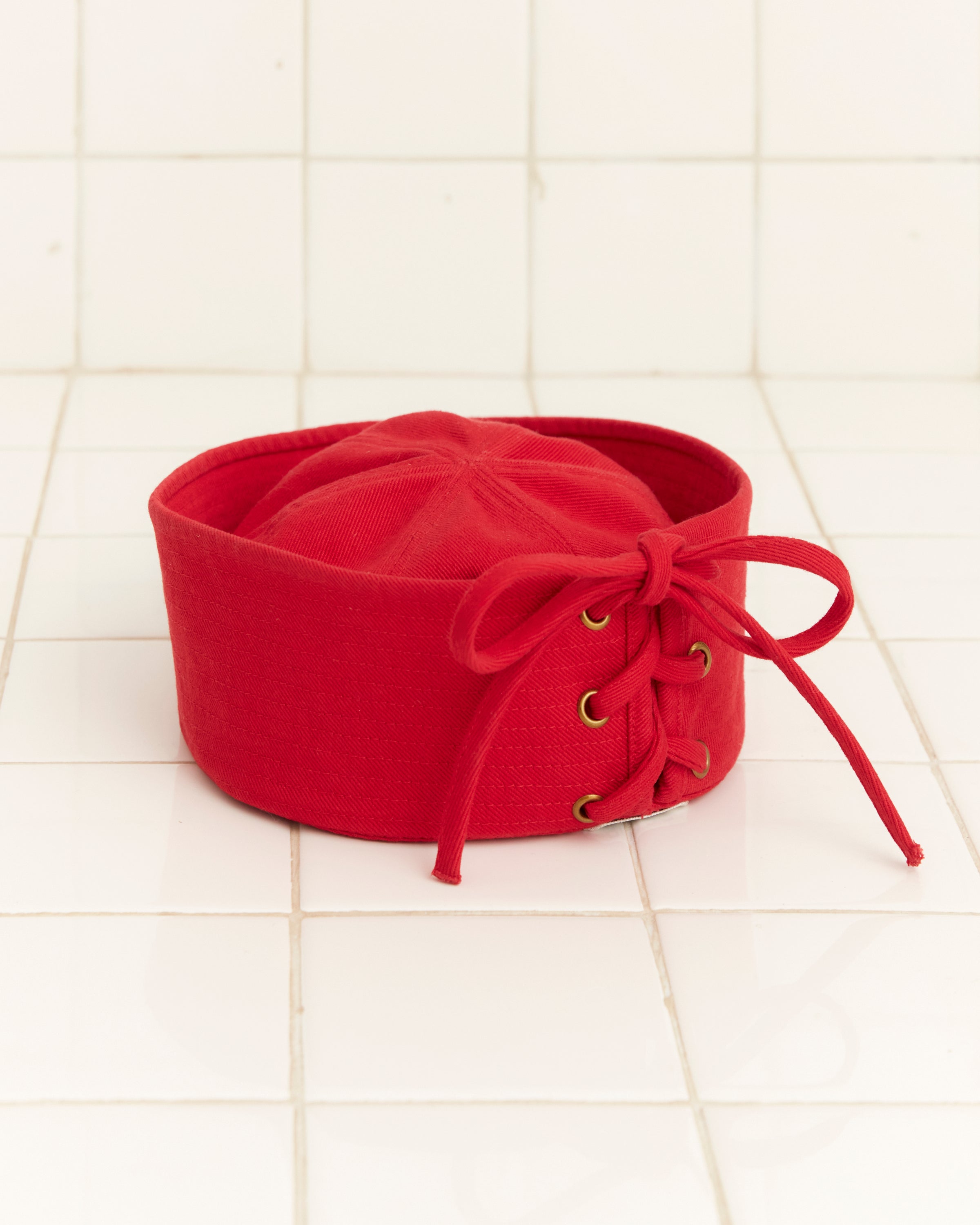 Spring Twill Sailor Cap - Red – BODE