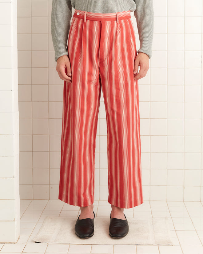 Parasol Stripe McNab Trousers MENS TROUSERS BODE New York