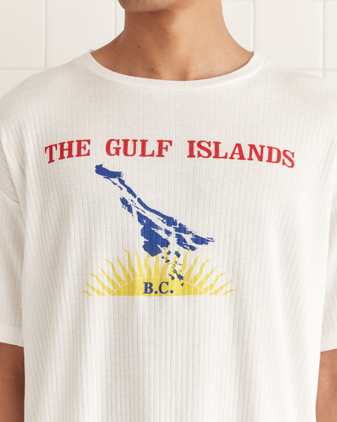 Gulf Islands Tee MENS CUT AND SEW BODE New York