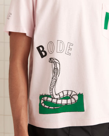Cobra Tee MENS CUT AND SEW BODE New York
