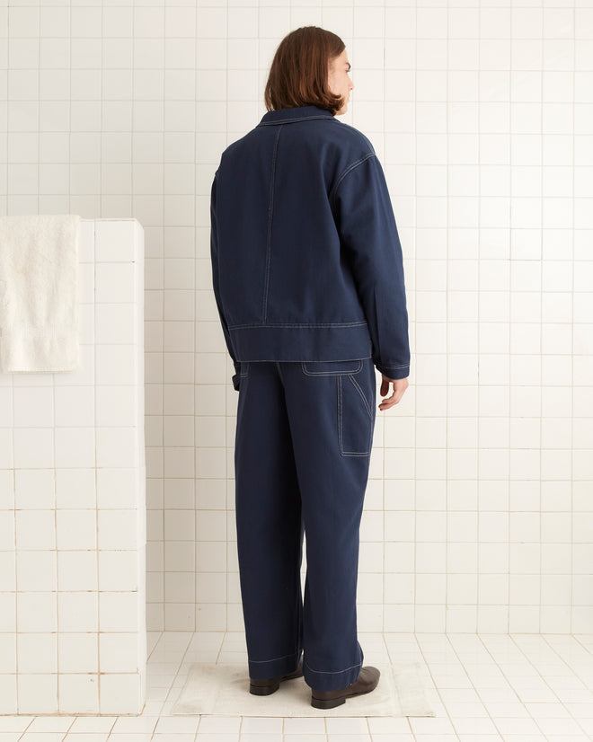 Knolly Brook Side Tab Jacket - Dark Navy JACKETS BODE New York