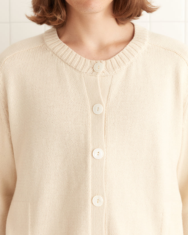 Meringue Cardigan - Ivory SWEATERS BODE New York