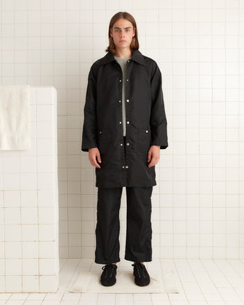 Nylon Raincoat - Black OUTERWEAR BODE New York