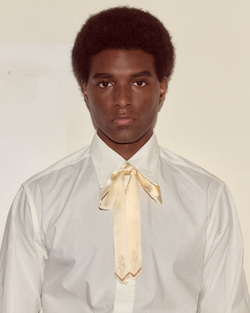 Meadow Soft Tie - Cream